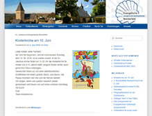 Tablet Screenshot of ev-kg-breckerfeld.de